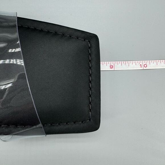 NEW Good American Women’s Crystal Crush Lucite Sandals Black Size 7.5 - Picture 6 of 9